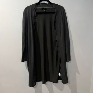 Olive green cardigan, worn once